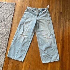 NWT Old Navy Baggy jeans size 6